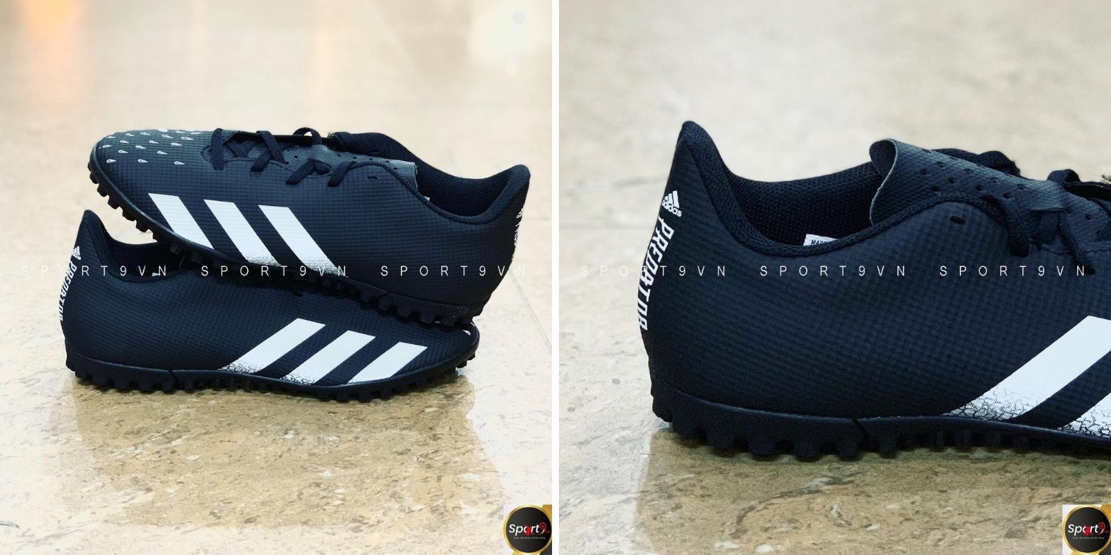 Adidas Predator Freak .4 TF Superstealth - Màu Đen/Trắng - FY1046